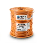 Stranded Electric Wire CU/PVC 185mm, 450/750V, Orange Color | Jeddah Cables Company