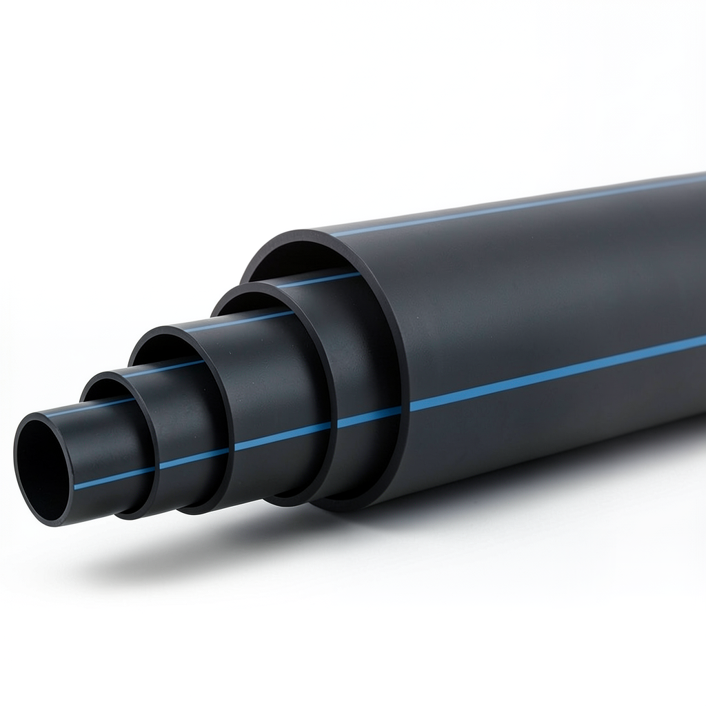 HDPE Pipe PN 15.6 Bar PE 100 Outside Diameter 560 mm SDR 9 Black