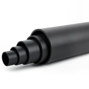 HDPE Pipe Nominal Pressure 19.2 Bar PE 100 Outside Diameter 250 mm SDR 7.4 Black