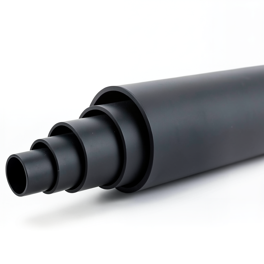 HDPE Pipe Nominal Pressure 19.2 Bar PE 100 OD 355 mm SDR 7.4 Black