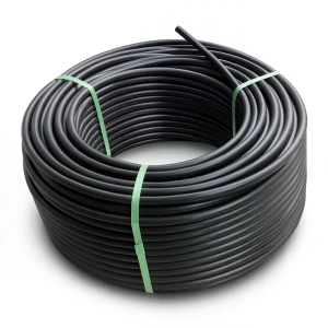 لفة أنابيب HDPE ضغط 16 بار PE 80 قطر خارجي 16 مم SDR 9 لون أسود