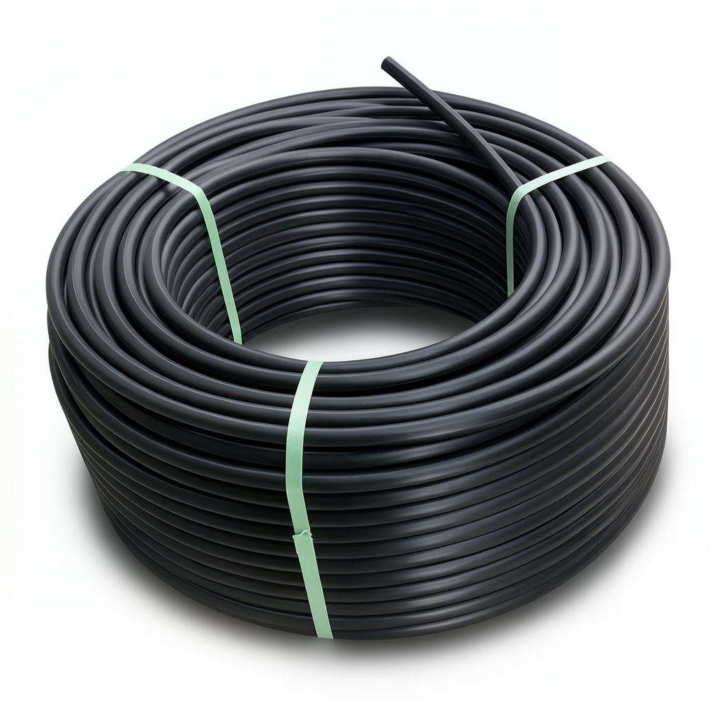 HDPE Polyethylene Coil Pipe Nominal Pressure 16 Bar PE 80 OD 20 mm SDR 9 Black