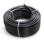 لفة أنابيب بلاستيك HDPE ضغط 16 بار PE 80 قطر خارجي 25 مم SDR 9 لون أسود