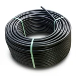 لفة أنابيب بلاستيك HDPE ضغط 16 بار [PE 80] قطر خارجي 63 مم SDR 9 لون أسود