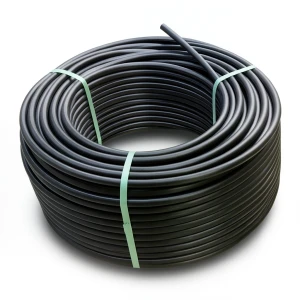 HDPE Plastic Coil Pipe PN 16 Bar PE 80, 63 mm Diameter SDR 9, Black