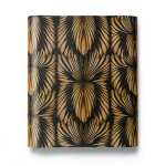 Italian Wallpaper Brown With Black Classic Design 10mx1.06m Model RC19001