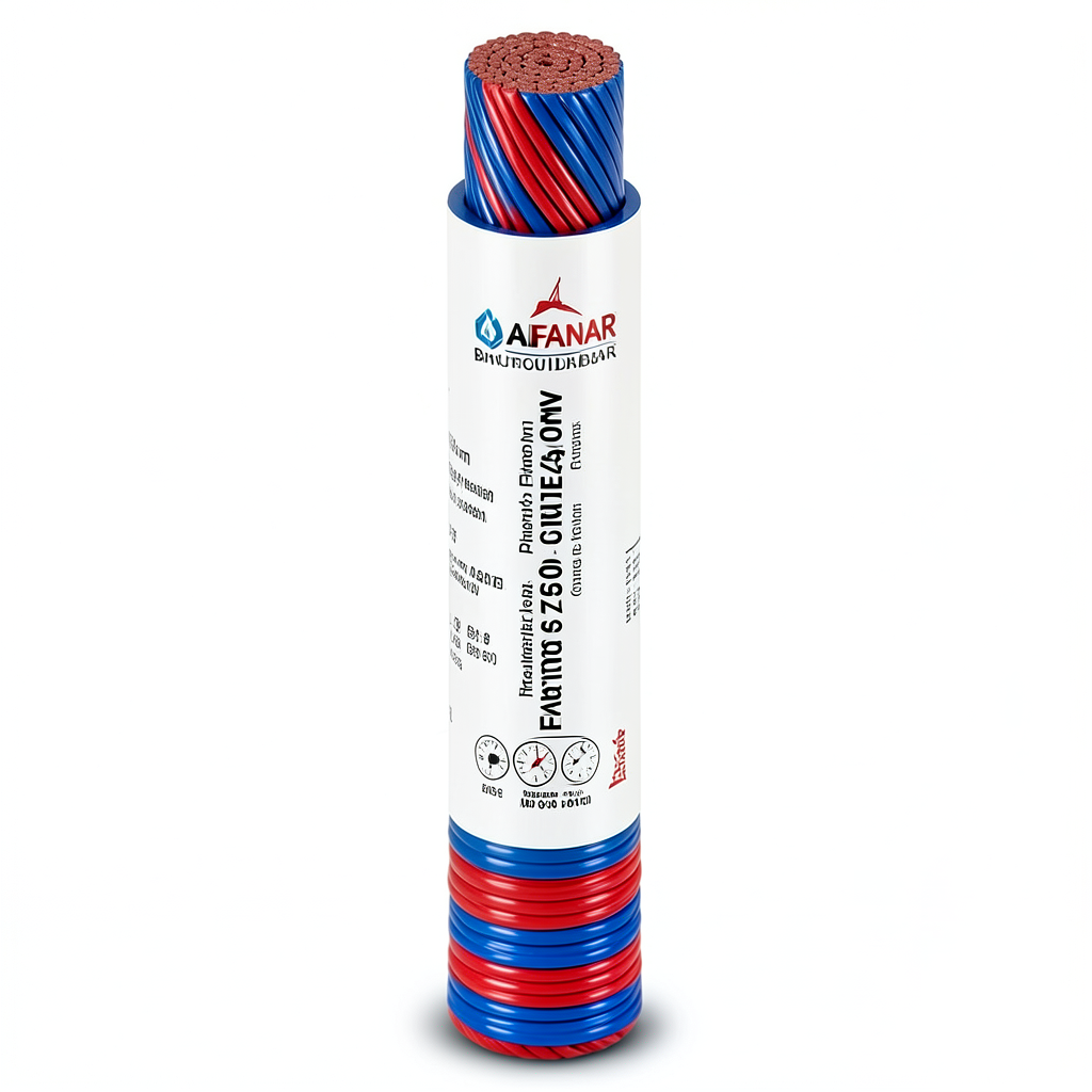 Flexible Copper Electric Wire 150 sq mm 450/750V, 0.50mm Diameter Copper Conductor, Heat Resistant PVC Insulation | Al Fanar