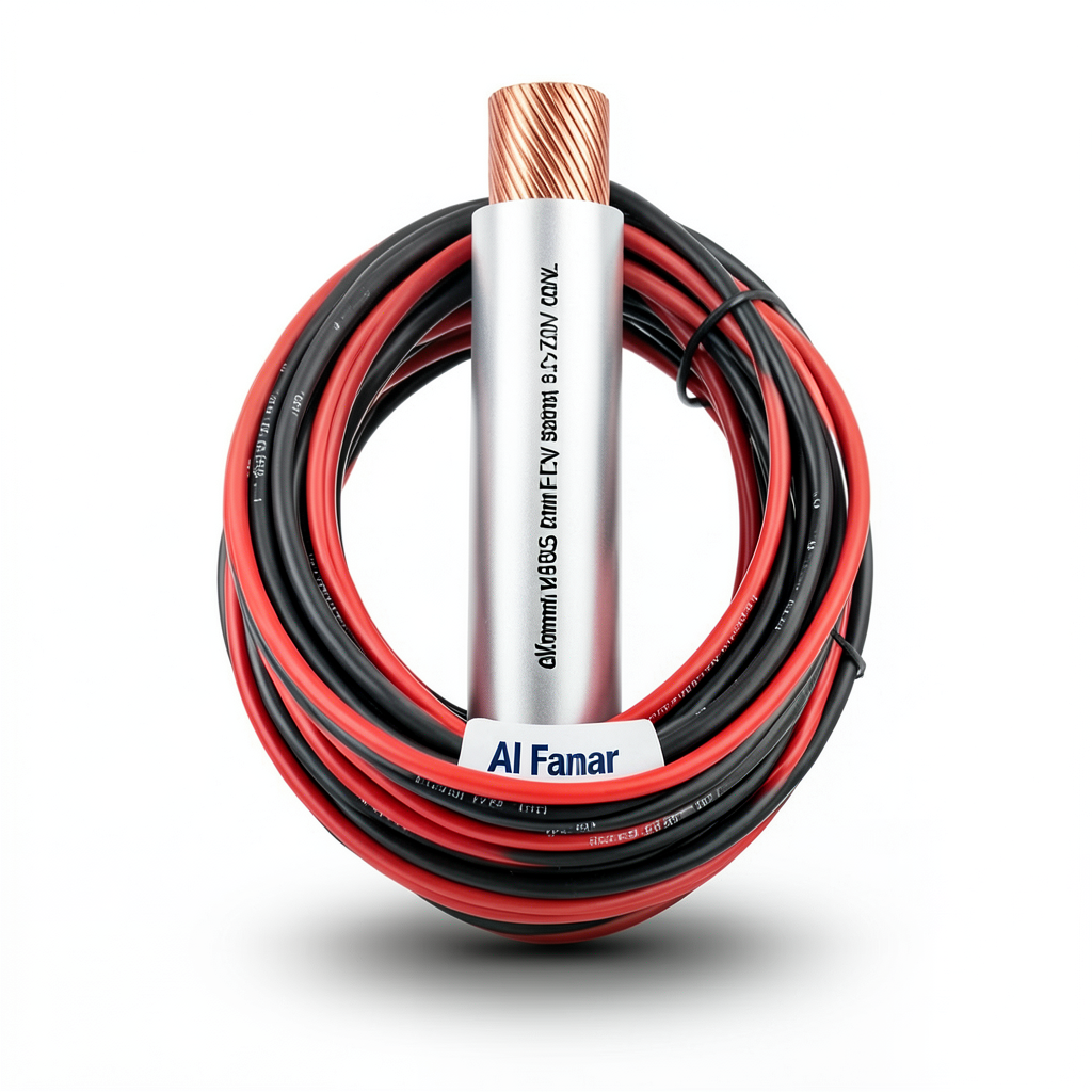 Flexible Copper Electric Wire 185mm2 450/750V, 0.50mm Diameter Copper Conductor, Heat Resistant PVC Insulation | Al Fanar