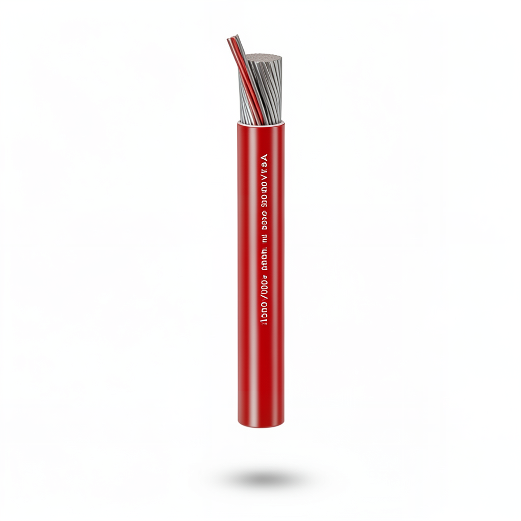 سلك نحاس مرن عزل PVC مقاوم للحرارة مقاس 1.5mm 450/750V، أحمر | شركة الفنار