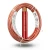Flexible Copper Electric Wire Heat Resistant PVC Insulation 4mm2, 450/750V, Red | Al Fanar - Image 1