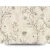 Italian Wallpaper Floral Design 10m x 1.06m, Beige - Image 1