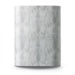 Italian Wallpaper Gray Color Classic Design, Size 10m x 1.06m, Model RC19007