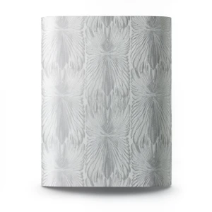 Italian Wallpaper Gray Color Classic Design, Size 10m x 1.06m, Model RC19007