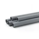 انابيب بلاستيك UPVC كهربائية EPC 40 مقاس 2 1/2 إنش سماكة 5.77 مم لون رمادي