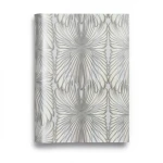 Italian Wallpaper Gray Color Classic Design, Size 10m x 1.06m, Model RC19008