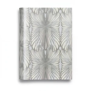 Italian Wallpaper Gray Color Classic Design, Size 10m x 1.06m, Model RC19008