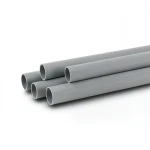 انابيب بلاستيك UPVC كهربائية EPC 40 مقاس 3 إنش سمك 6.15 ملم لون رمادي