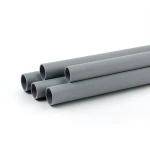 انابيب بلاستيك UPVC كهربائية EPC 80 مقاس 5 إنش سمك 10.67 مم لون رمادي