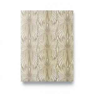 Italian Wallpaper Beige Color Classic Design, Size 10m x 1.06m, Model RC19004