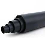 أنابيب HDPE ضغط اسمي 19.2 بار PE 100 قطر خارجي 500 مم SDR 7.4 أسود