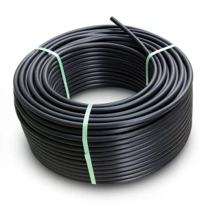 HDPE Plastic Coil Pipe PN 16 Bar PE 80 25 mm SDR 9 Black