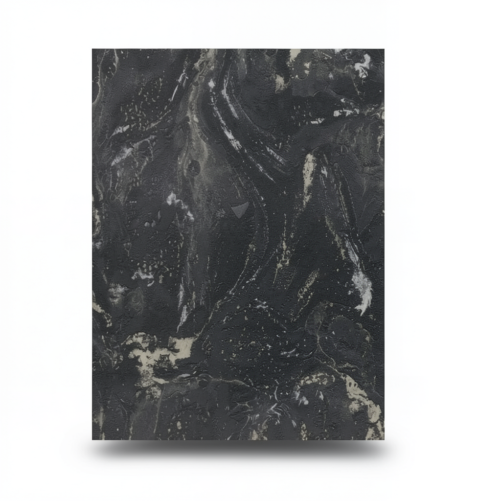 Patterned Wallpaper 10m x 1.06m Dark Gray, Model 83633