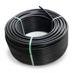 لفة أنابيب بلاستيك HDPE ضغط 16 بار [PE 80] قطر خارجي 63 مم SDR 9 لون أسود