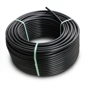 HDPE Coil Pipe 16 Bar Pressure PE 80, Size 90 mm OD SDR 9, Black