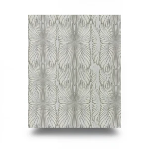 Italian Wallpaper Gray Color Classic Design, Size 10m x 1.06m, Model RC19008