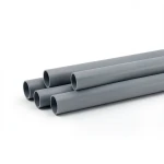 انابيب بلاستيك UPVC كهربائية EPC 80 مقاس 2 إنش سمك 6.2 مم لون رمادي