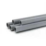 انابيب بلاستيك UPVC كهربائية EPC 80 مقاس 5 إنش سمك 10.67 مم لون رمادي