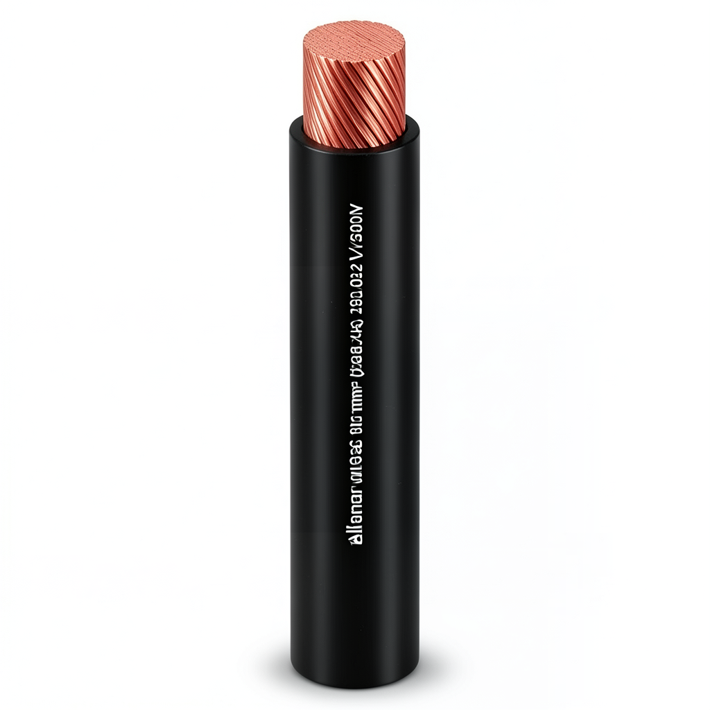 Flexible Copper Electric Wire 185mm2 450/750V, 0.50mm Diameter Copper Conductor, Heat Resistant PVC Insulation | Al Fanar