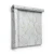 Italian Wallpaper Leaf-Patterned Design, Size 10mx1.06m, Pale Gray - Image 1