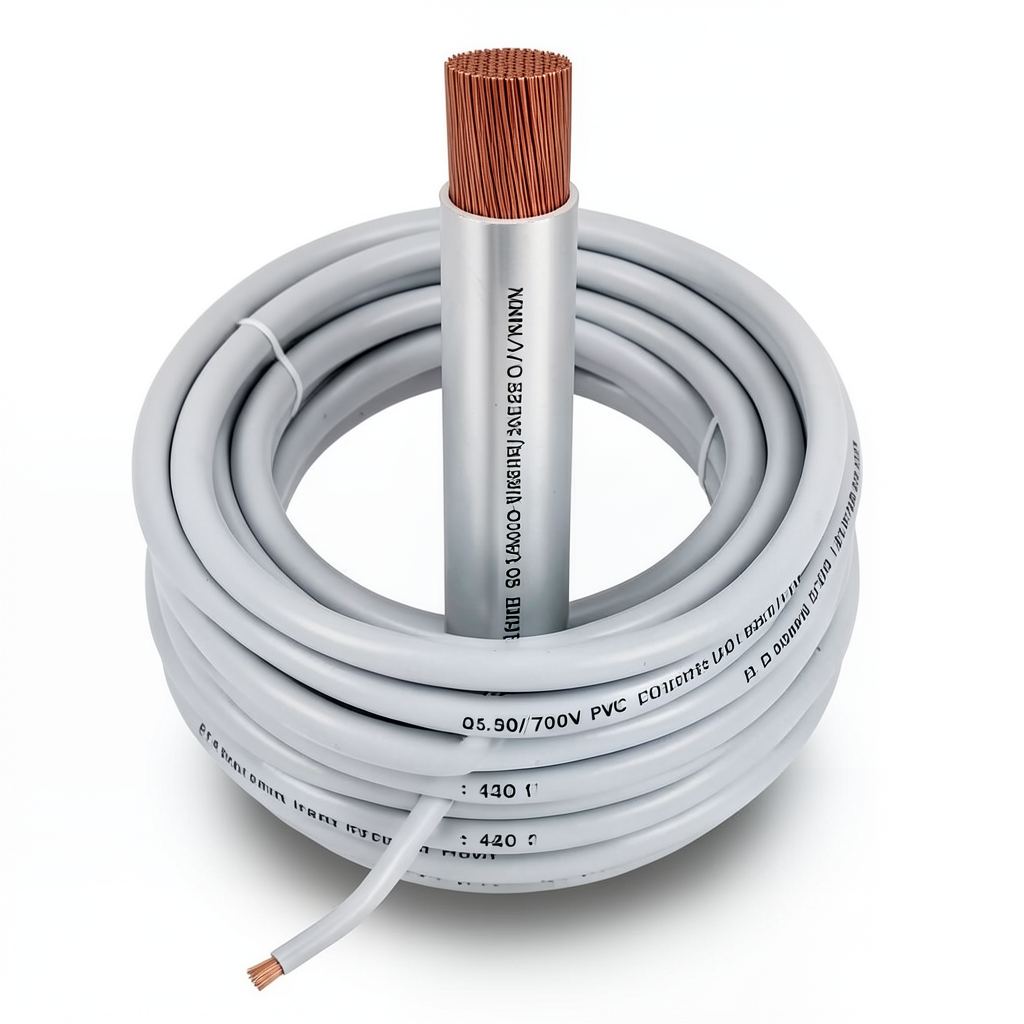 Flexible Electrical Wire 240 sq mm 450/750V Copper 0.50mm Diameter Heat Resistant PVC | Al Fanar