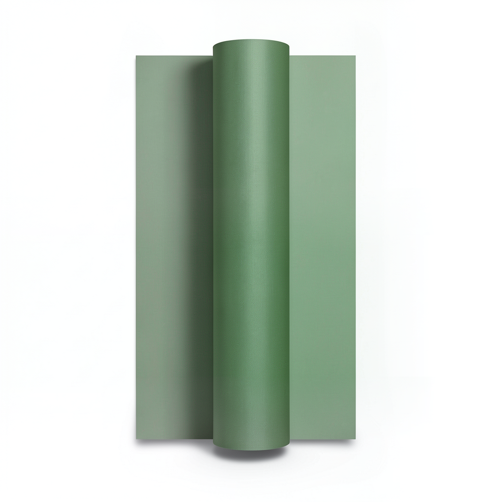 Plain Wallpaper Green Color 10m x 0.53m, Model 221442
