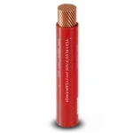 سلك نحاس مرن عزل PVC مقاوم للحرارة مقاس 1.5mm 450/750V، أحمر | شركة الفنار