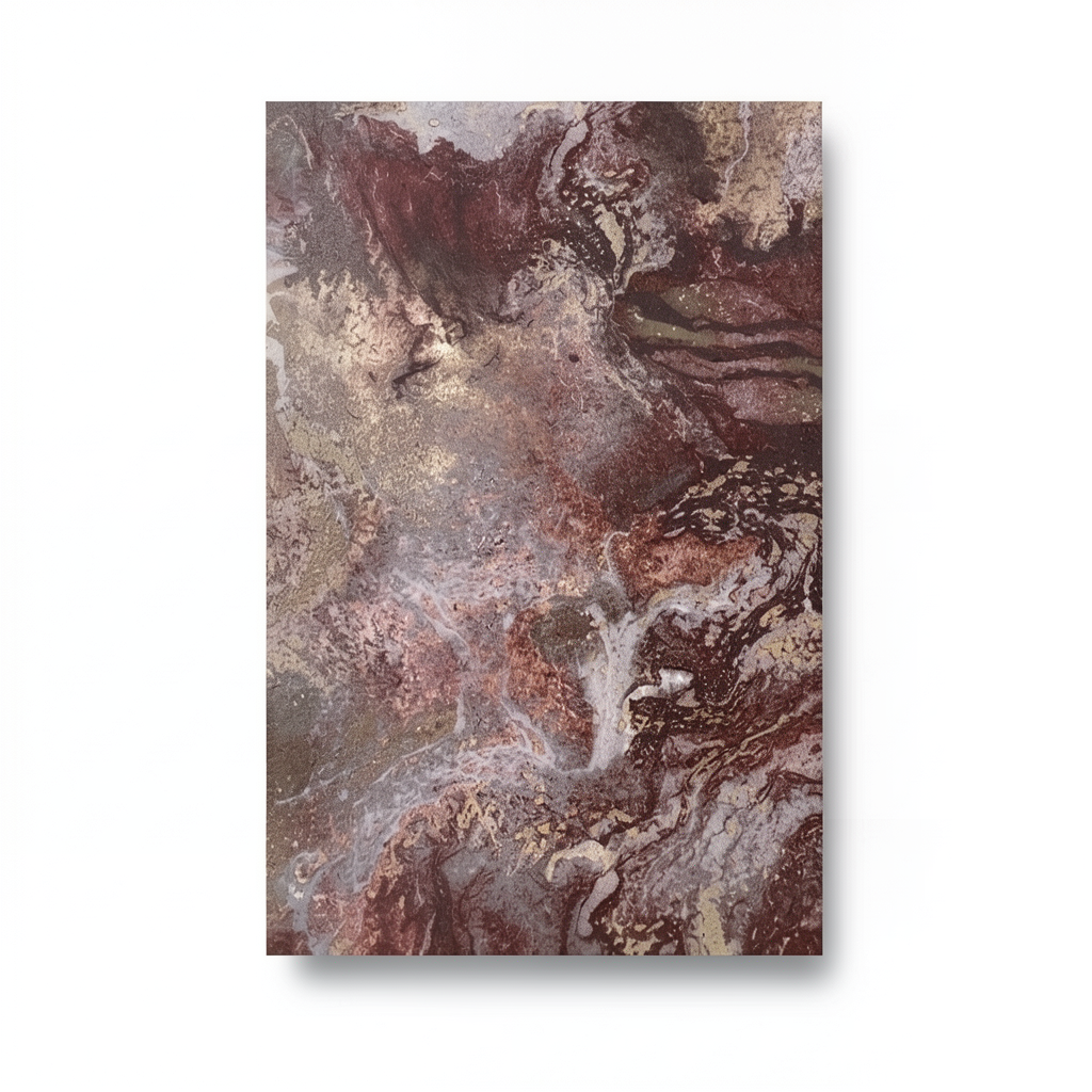 Patterned Wallpaper Brown Color 10m x 1.06m Model 83665