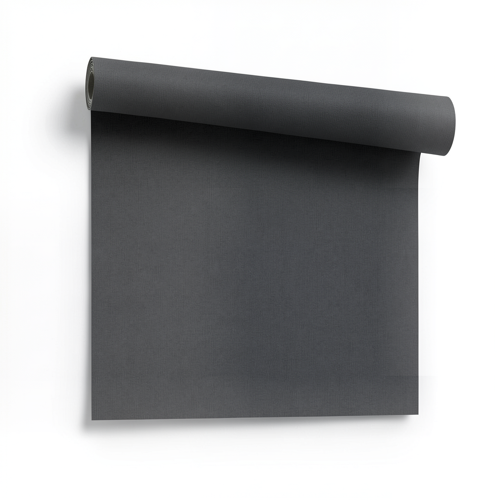Dutch Plain Wallpaper 10m x 0.53m, Dark Grey, Model 221420