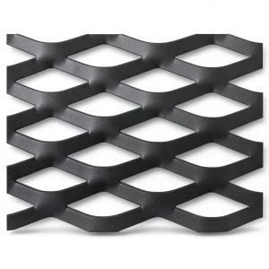 Hot Rolled Black Steel Expanded Metal Mesh Thickness 6 mm Width 1.22 m Length 5 m