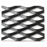 Hot Rolled Black Steel Expanded Metal Mesh Thickness 6 mm Width 1.22 m Length 6 m