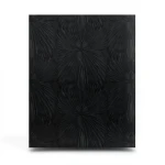 ورق جداري ايطالي تصميم كلاسيك لون اسود، مقاس 10 م×1.06 م، موديل RC19006
