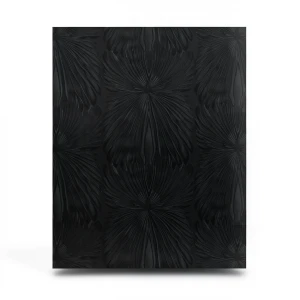 Italian Wallpaper Classic Design Black Color, Size 10mx1.06m, Model RC19006