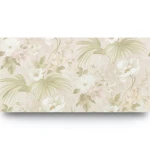 Italian Wall Decoration Floral Wallpaper 10m x 0.53m Light Beige