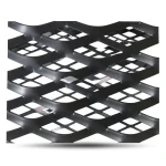 Hot Rolled Black Steel Expanded Metal Mesh Thickness 1.2 mm Width 2.44 m Length 4 m