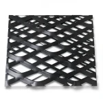 Hot Rolled Black Steel Expanded Metal Mesh Thickness 1.2 mm Width 2.44 m Length 4 m