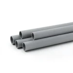 انابيب بلاستيك UPVC كهربائية EPC 80 مقاس 3 إنش سمك 8.53 مم لون رمادي
