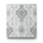 ورق جدران ايطالي لون رمادي تصميم كلاسيك، مقاس 10 م×1.06 م، موديل RC19010