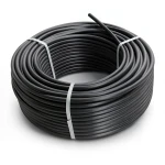 لفة أنابيب HDPE ضغط 6 بار PE 100 قطر خارجي 50 مم SDR 26 لون اسود