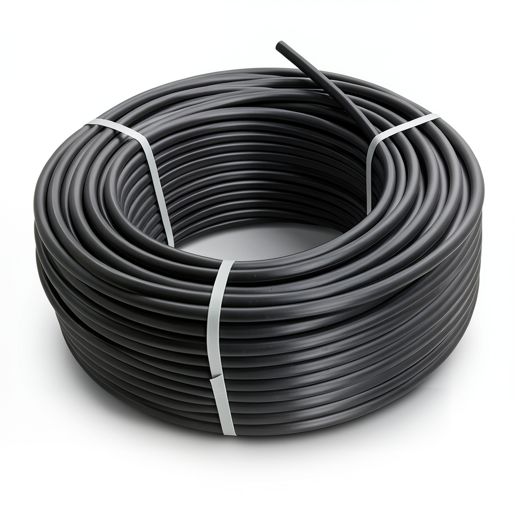 HDPE Coil Pipe Pressure 6 Bar PE 100 Size 50 mm SDR 26 Black