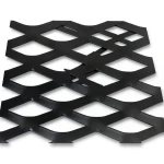 Hot Rolled Black Steel Expanded Metal Mesh Thickness 1.2 mm Width 2.44 m Length 6 m